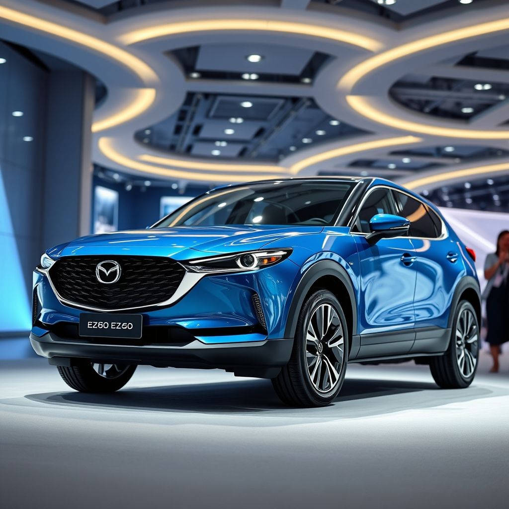 Mazda EZ60 เปิดตัวครั้งแรกในโลก! สุดยอด SUV ไฟฟ้าที่ Shanghai Auto Show 2025